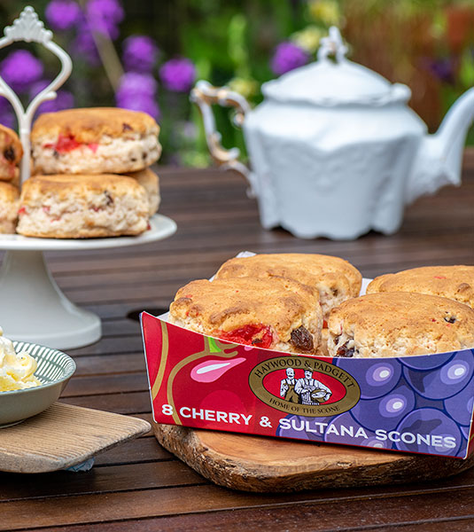 Cherry & Sultana Scones